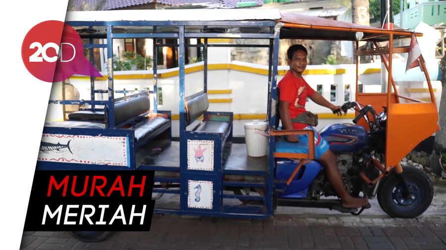 Odong-odong, Satu-satunya Transportasi Umum Pulau Pramuka