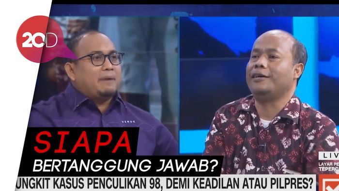 Perdebatan Panas Ungkit Kasus Penculikan 1998