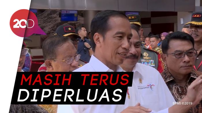 Sah! Jokowi Resmikan Terminal Baru Bandara Depati Amir