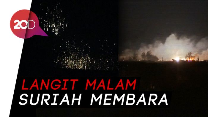 Serangan Udara di Suriah Terekam Kamera