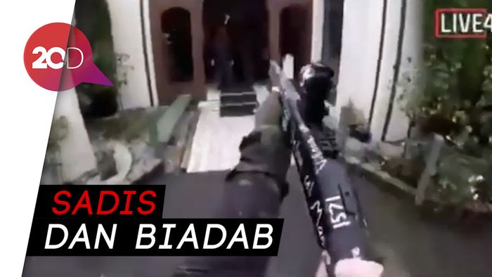 Detik-detik Penembakan Brutal di Masjid Selandia Baru
