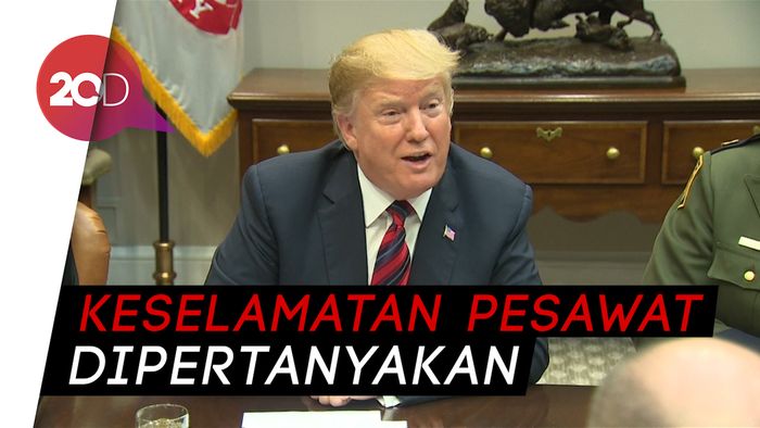 Singgung Lion Air, Trump Kandangkan Boeing 737 Max 