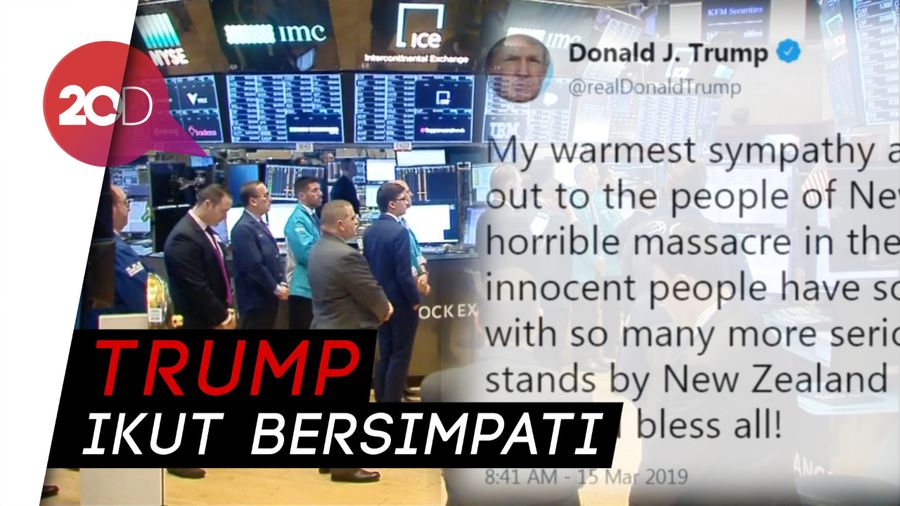 Trump Sebut Teror di New Zealand Pembantaian Mengerikan