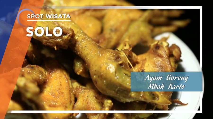 Menikmati Lezatnya Ayam Kampung Goreng Mbah Karto di Solo