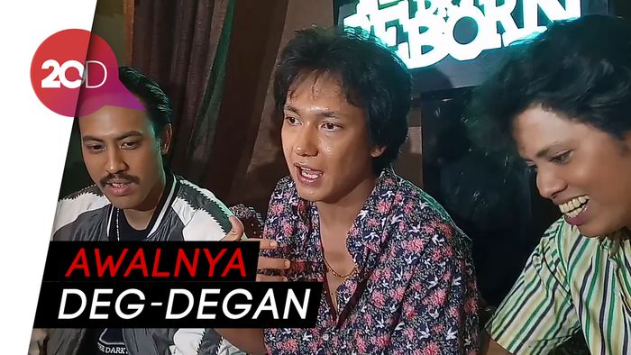 Cara Aliando-Adipati-Randy Bangun Chemistry di Warkop DKI Reborn