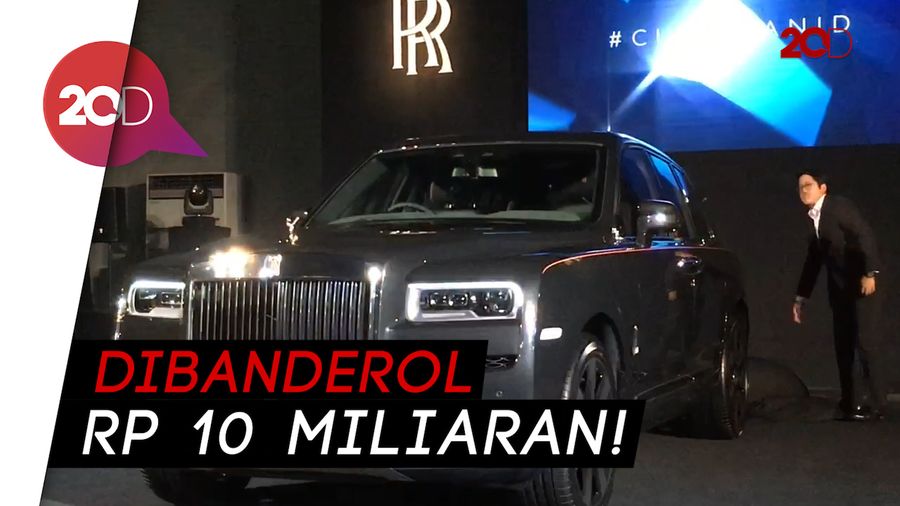 Cullinan, SUV Miliaran Rolls-Royce Resmi Mengaspal di Indonesia