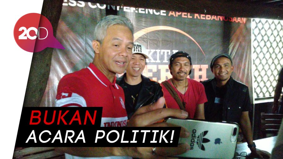 Ganjar Pastikan Apel Kebangsaan Berdana Rp 18 M Jalan Terus