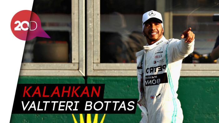 Tercepat! Hamilton Raih Pole Position GP Australia
