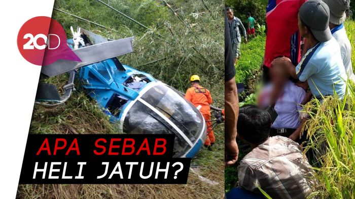 Terungkap, Identitas 4 Korban Helikopter Jatuh di Tasikmalaya