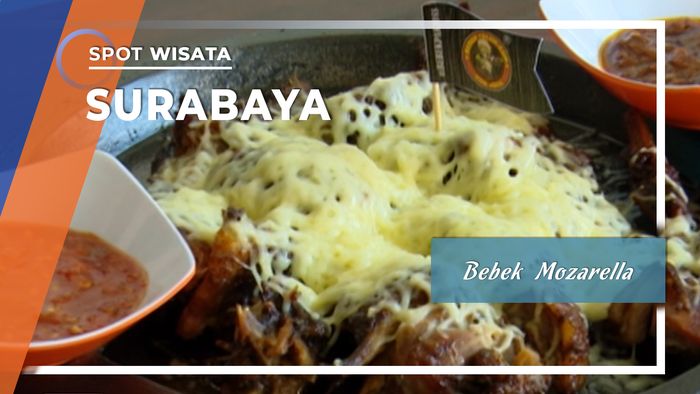 Kuliner Unik Bebek Mozarella di Surabaya