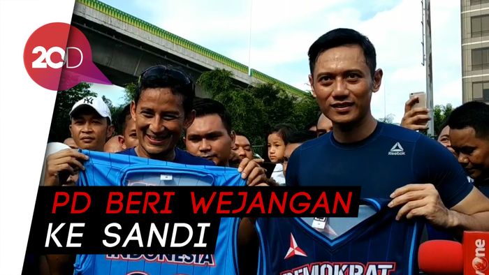 AHY Yakin Sandi akan Tampil Baik Melawan Maruf Amin
