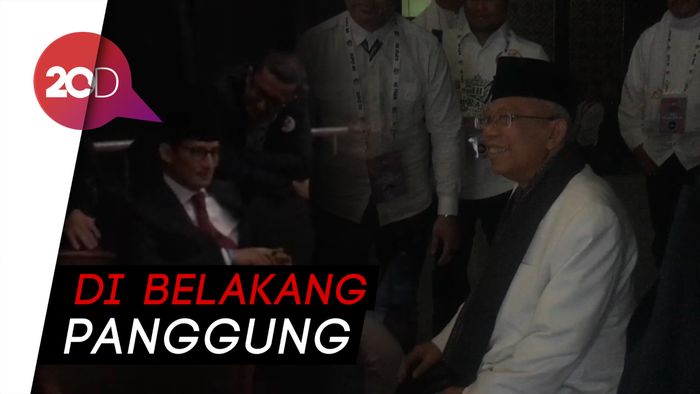 Detik-detik Para Cawapres Sebelum Berdebat