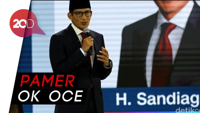 Di Panggung Debat, Sandiaga: Saya Pernah Jadi Pengangguran