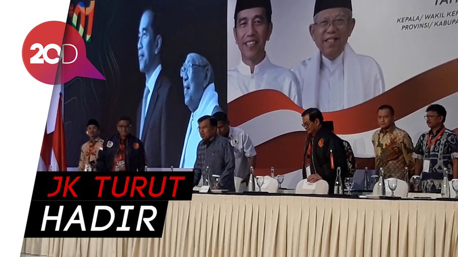 Jokowi Beri Arahan di Rapat Konsolidasi TKN H-30 Pilpres 2019