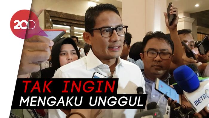 Opini Sandi Usai Debat: Biar Masyarakat Menilai