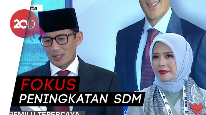Sandiaga Beberkan Tips & Trik dari Prabowo untuk Debat Cawapres