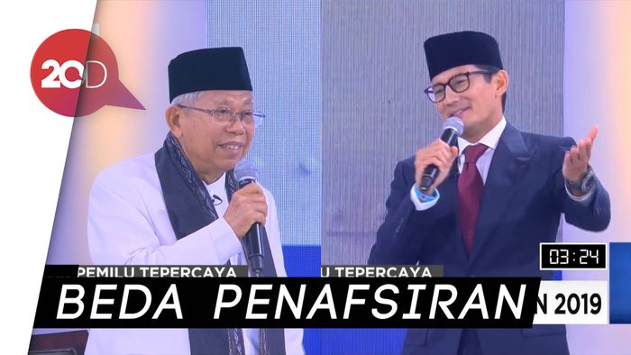 Stunting dan ‘Sedekah Putih’ Picu Debat Serius Ma’ruf-Sandi