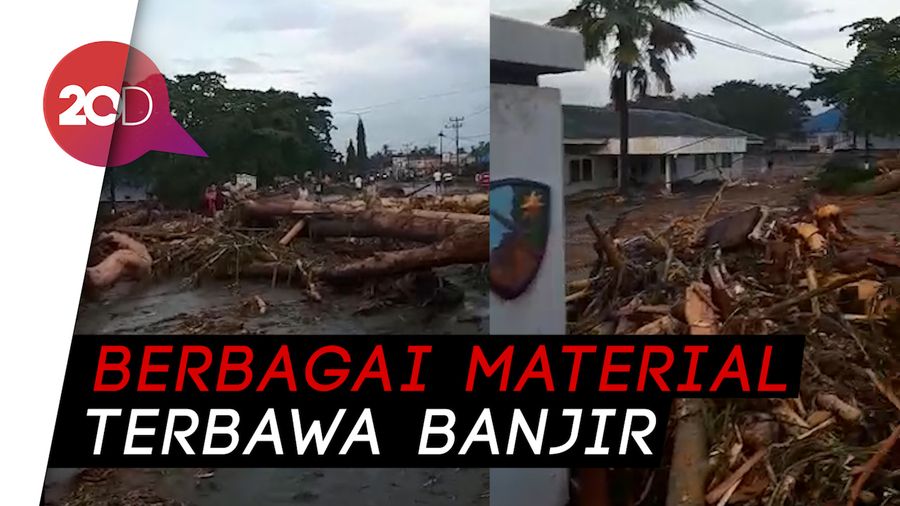 Suasana Pasca Banjir Bandang Sapu Jayapura