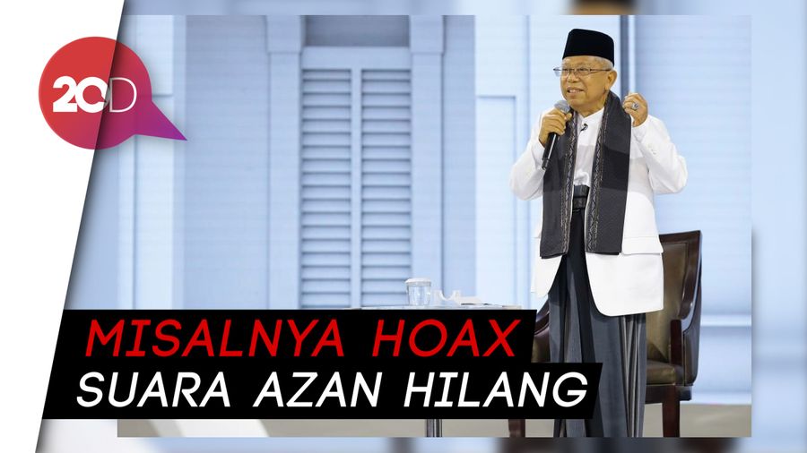 Tutup Debat Cawapres, Ma’ruf Amin Singgung Hoax-hoax Jika Terpilih
