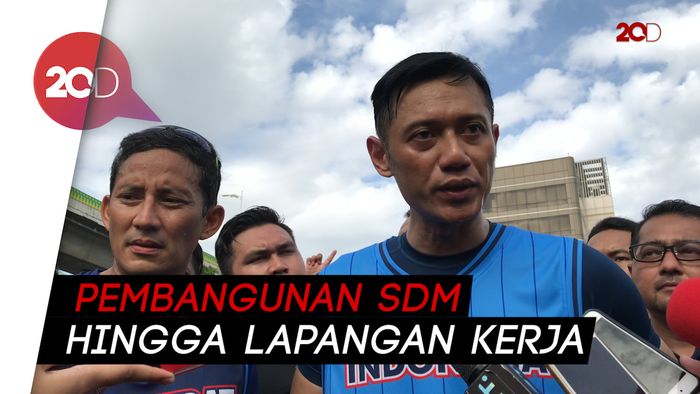 Wejangan AHY ke Sandi Jelang Debat Cawapres