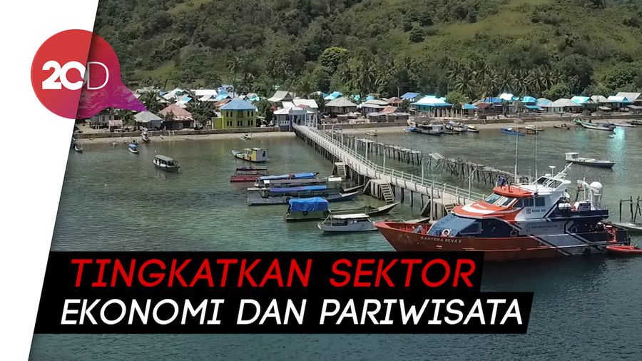 Wih! Ini Penampakan Dermaga Baru di Pulau Rinca 