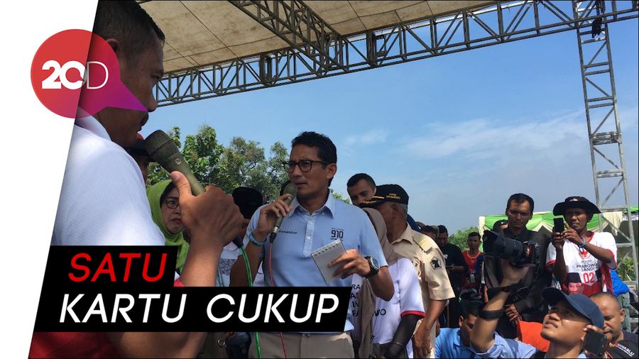 Banggakan e-KTP, Sandiaga Kritik Kartu Sakti Jokowi