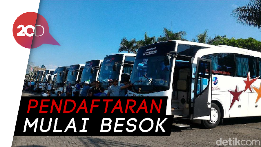 1.200 Bus & 100 Truk Disediakan di Mudik Gratis 2019 1.200 Bus & 100 Truk Disediakan di Mudik Gratis 2019