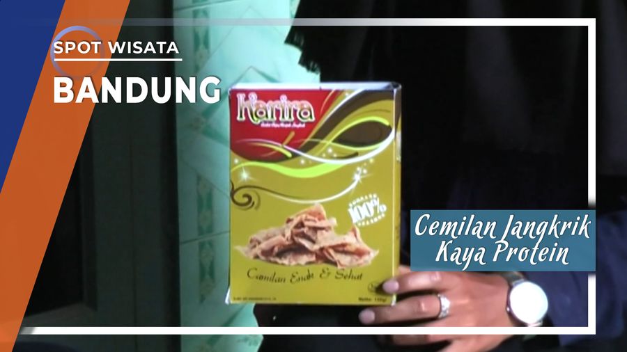 Jangkrik, Cemilan Unik Kaya Protein di Bandung