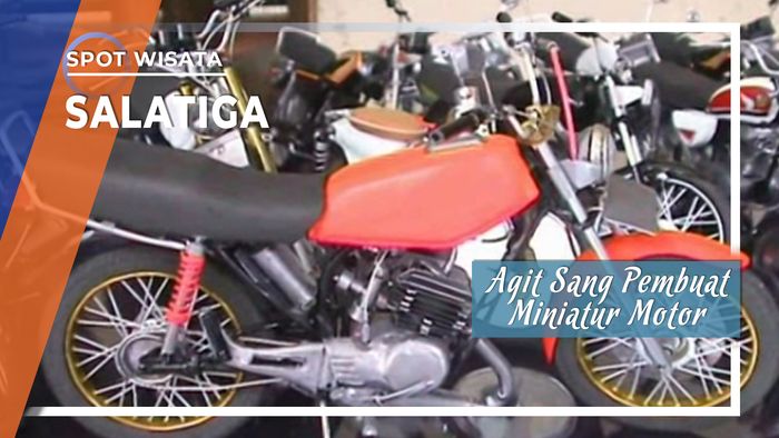 Agit Sang Pembuat Miniatur Motor dari Salatiga