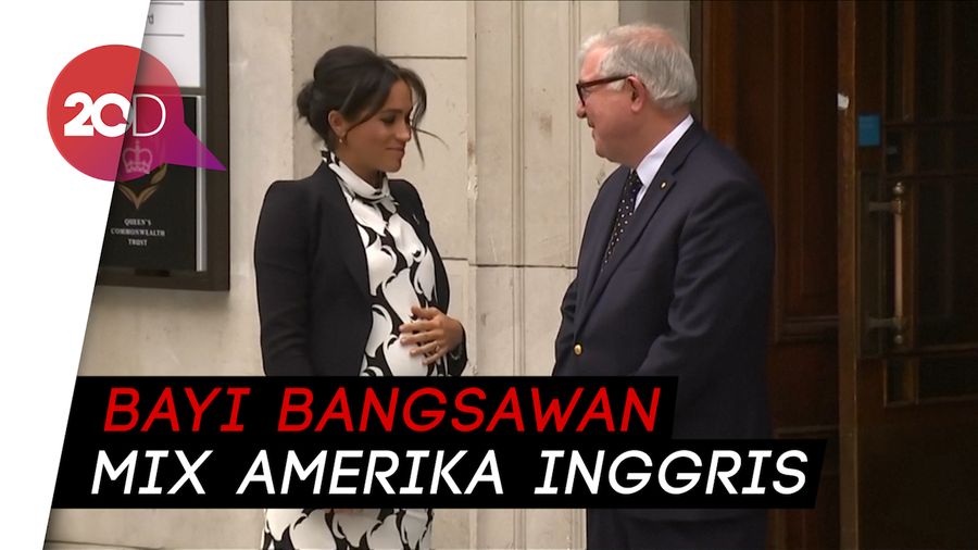 Antusias Warga Menanti Kelahiran Anak Meghan Markle-Pangeran Harry