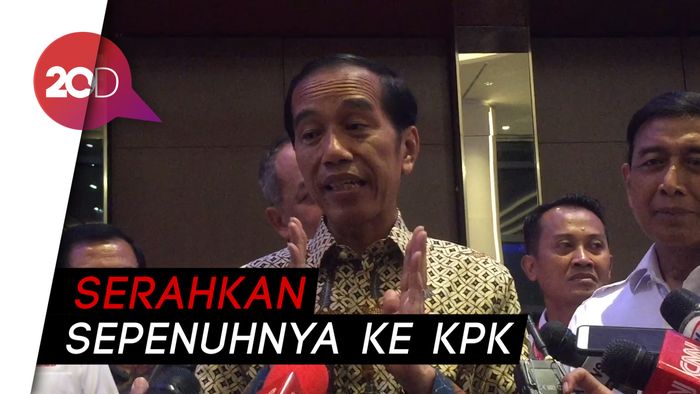 Jokowi soal Ruang Menag Diobok-obok: Beri Kewenangan Penuh KPK!