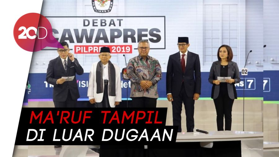 Kupas Head to Head Maruf Vs Sandi di Debat Ketiga Pilpres