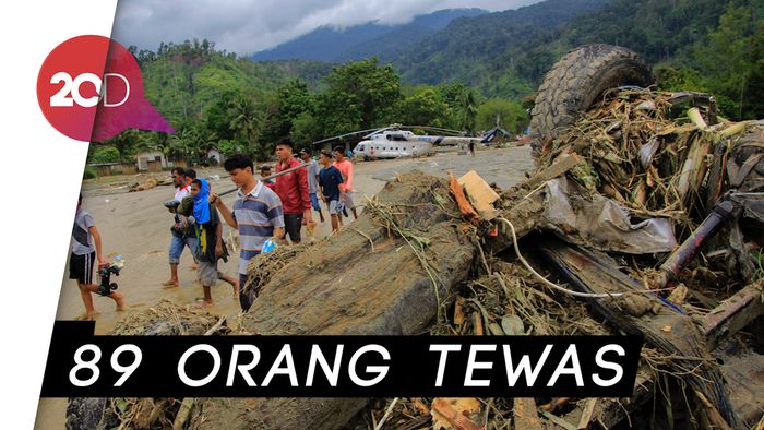 Parahnya Dampak Banjir Bandang dan Longsor di Jayapura