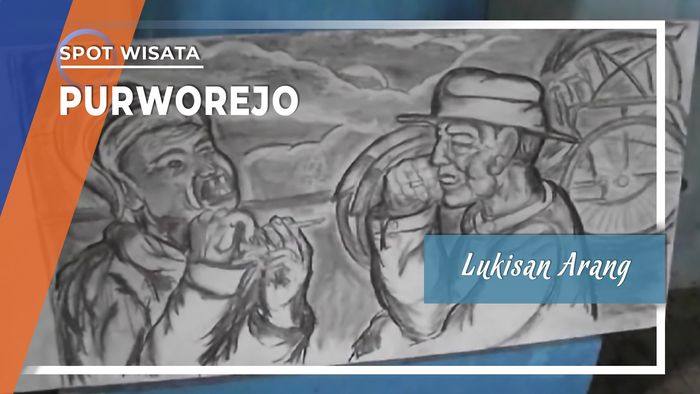 Lukisan Arang dari Purworejo