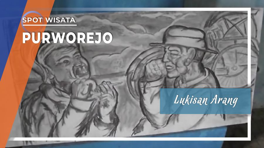 Lukisan Arang dari Purworejo