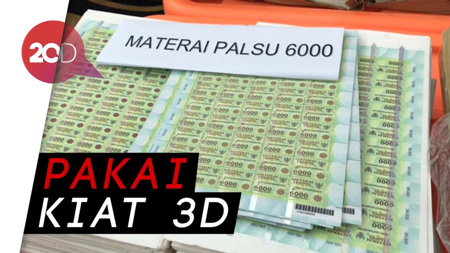 Awas! Beredar Materai Palsu, Begini Membedakannya
