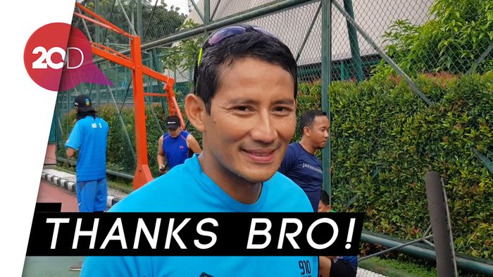 Didukung Erwin Aksa, Sandiaga: Saya Terharu