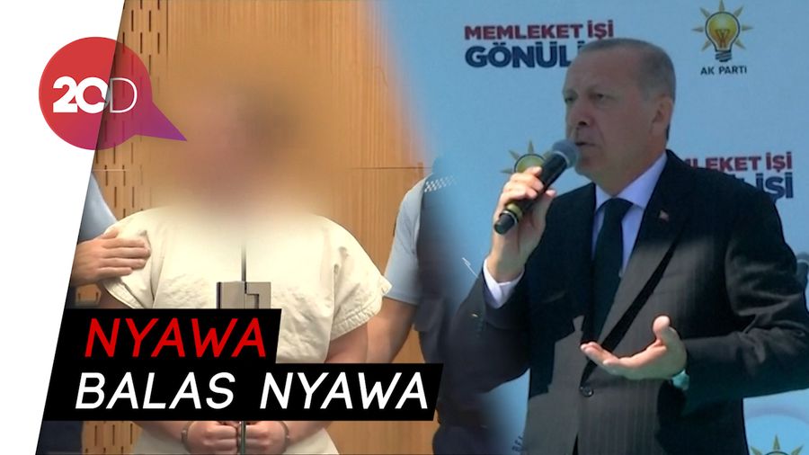 Erdogan Minta Pelaku Teror New Zealand Dihukum Mati
