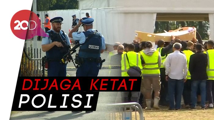 Korban Penembakan di Masjid New Zealand Mulai Dimakamkan