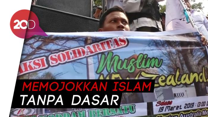 Muslim di Medan Kecam Pernyataan Senator Australia 