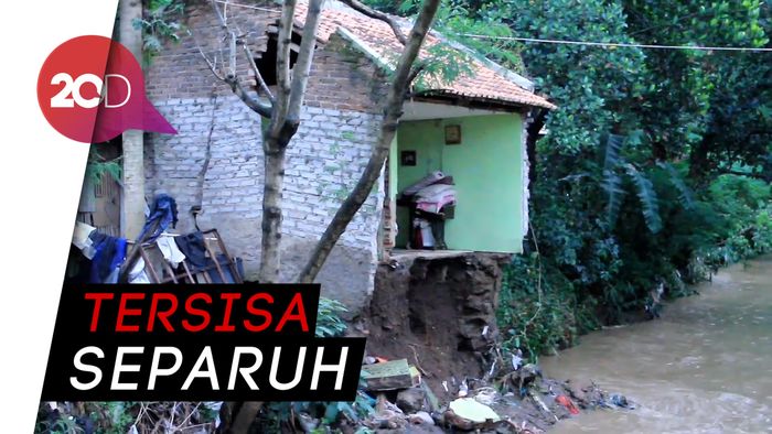 Rumah Ini Jadi Saksi Bisu Keganasan Banjir Bandang Ujungberung