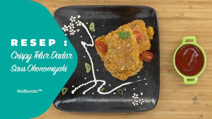 Resep Telur Dadar Saus Okonomiyaki