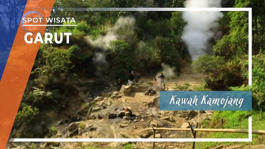 Berwisata Sambil Terapi Pengobatan di Kawah Kamojang Garut