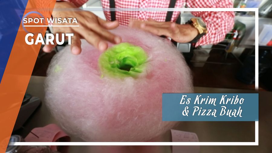 Wisata Kuliner Es Krim Kribo dan Pizza Buah di Garut
