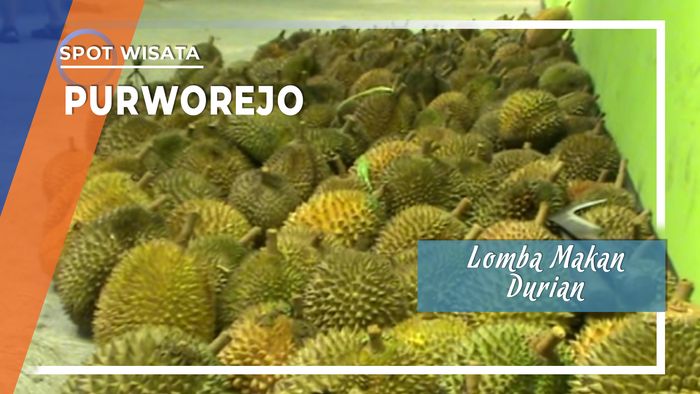 Lomba Makan Durian di Purworejo