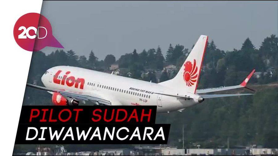 Terkonfirmasi! Ada Pilot Lain di Penerbangan Lion Air PK-LQP Sebelum Jatuh