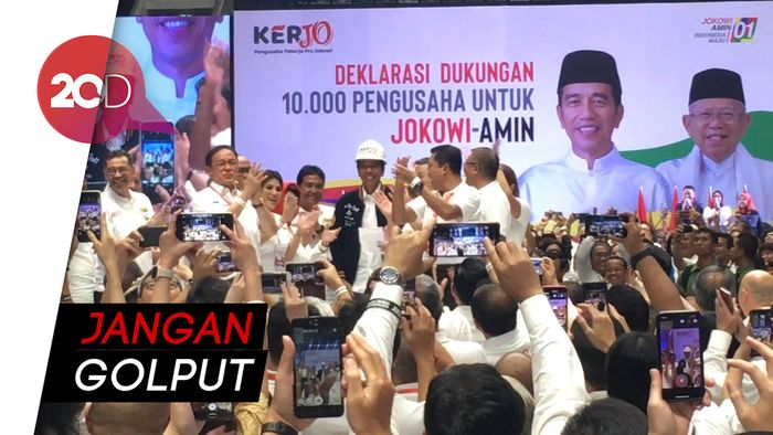 Jokowi Minta Pengusaha Nyoblos Sebelum Libur Panjang