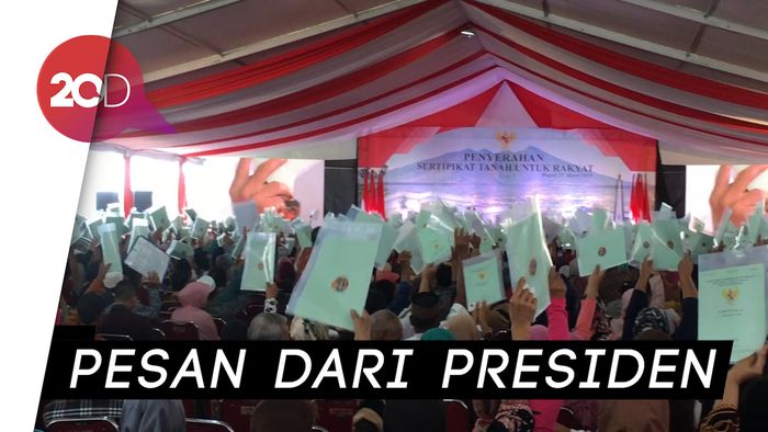 Jokowi Restui Sertifikat Tanah ‘Disekolahkan’, Asal...