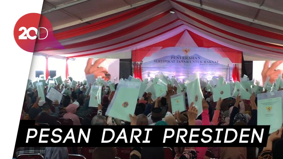 Jokowi Restui Sertifikat Tanah ‘Disekolahkan’, Asal...
