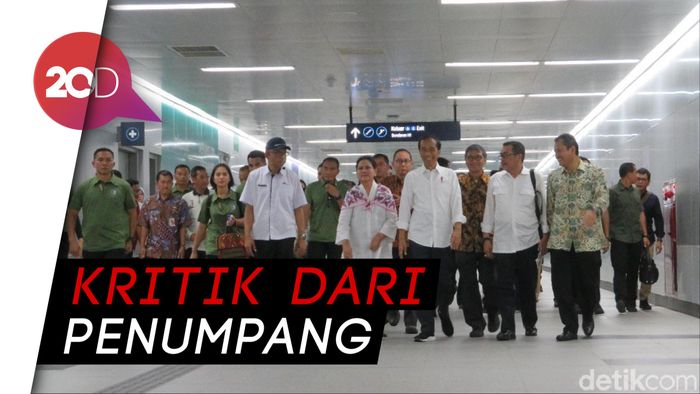 Jokowi Terima Keluhan akan MRT, Apa Saja?